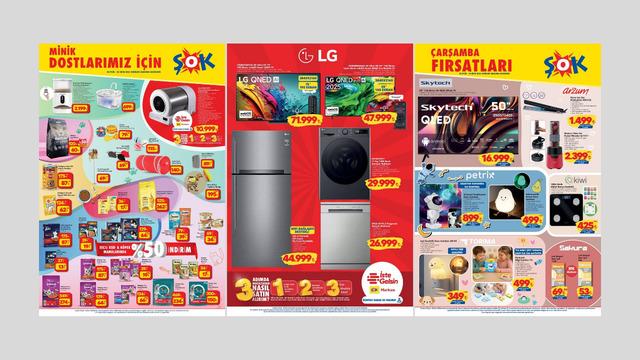 ŞOK'a LG akıllı televizyon geliyor! 30 Eylül 2026 ŞOK Aktüel Kataloğu