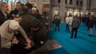 Camide skandal olay! Namaz sırasında çıkan kavga sonrası havaya ateş etti