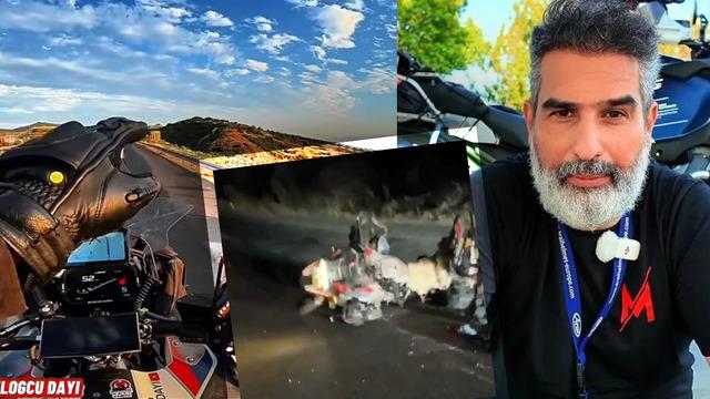 Motovlogcu Dayı motor kazasında hayatını kaybetti! Saatler önce paylaşmış...