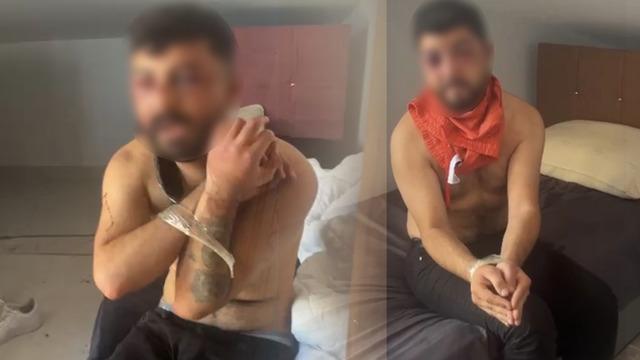 Kağıthane'de kan donduran olay! El ve ayakları bağlanıp günlerce darbedildiler