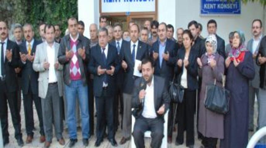 Elbistan ter&ouml;re karşı birlik oldu