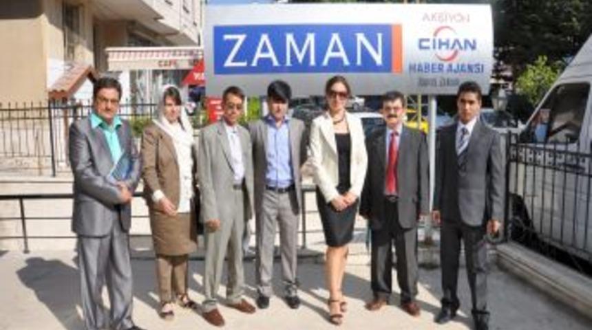 Afgan gazeteciler: 'Cihan'ın tecr&uuml;belerinden yararlanmak istiyoruz
