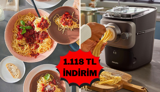 Hem makarna hem pizza: Philips Makarna Makinesi indirimde