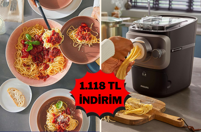 Sağlıklı ve katkısız makarnalar için aradığınız akıllı çözüm şimdi indirimde