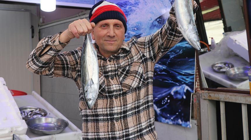 Karadeniz'de palamut bolluğu Rize'de tezgahlara yansıdı
