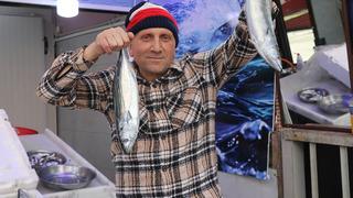 Karadeniz'de palamut bolluğu Rize'de tezgahlara yansıdı
