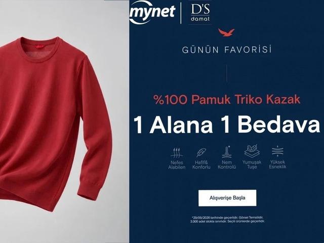 1 alana 1 bedava fırsatını ka&ccedil;ırma!