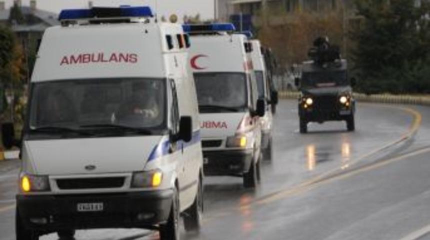 Şehitlerin cenazeleri memleketlerine g&ouml;nderildi