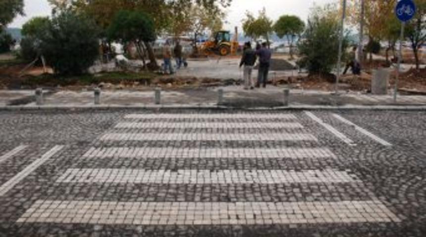 &Ccedil;anakkale'de Kordonboyu ikinci etap &ccedil;alışması devam ediyor