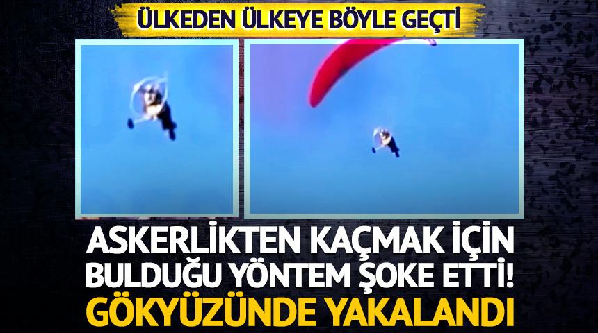 Ukrayna'da bir erkek seferberlikten ka&ccedil;mak i&ccedil;in paraş&uuml;tle Moldova'ya ge&ccedil;ti