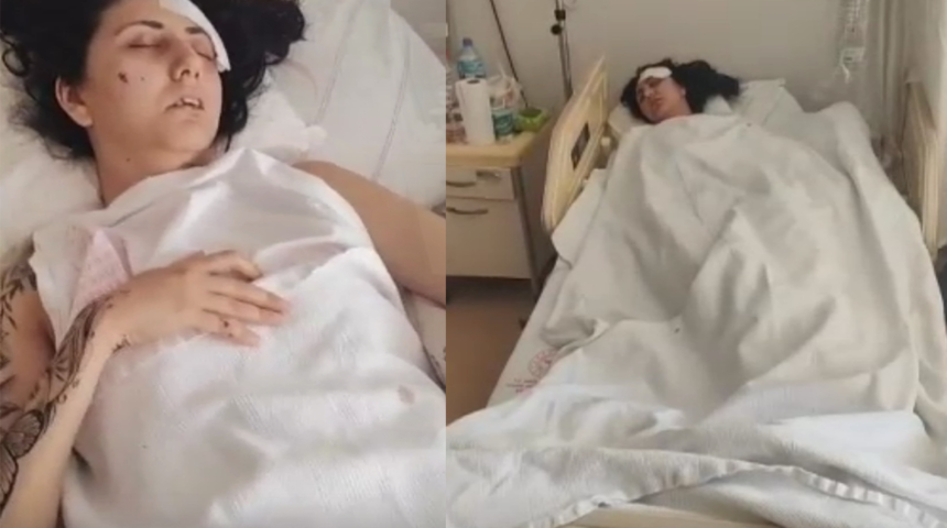 İzmir'de dehşete d&uuml;ş&uuml;ren olay: &ldquo;Beni bacaklarımdan tutup balkondan attı&rdquo;