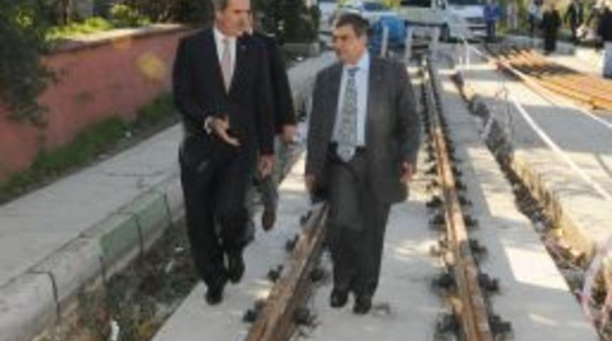 Bursa'da tramvay, bayram &ouml;ncesi Davutkadı'ya ulaşacak