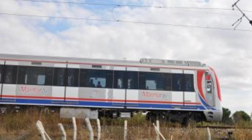 Marmaray treni Edirne&rsquo;de test ediliyor