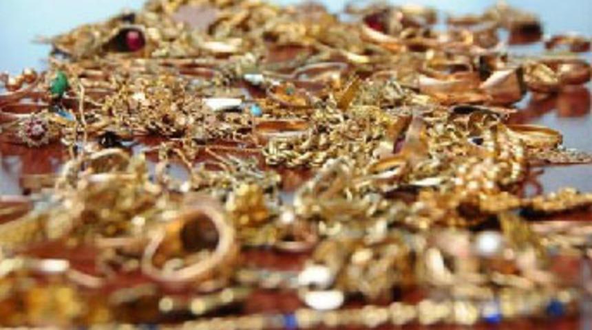 Kilolarca altın unutuldu