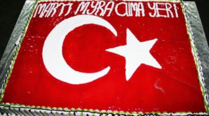 Tekirova'da şampiyon Martı Myra