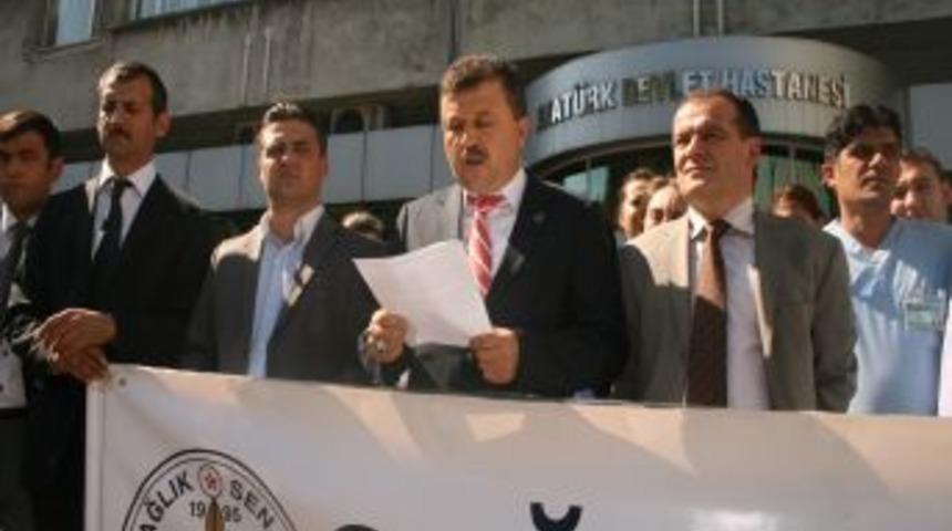 Sağlık-Sen Şube Başkanı Kara: D&ouml;ner sermaye ningecikmesi mağdur ediyor