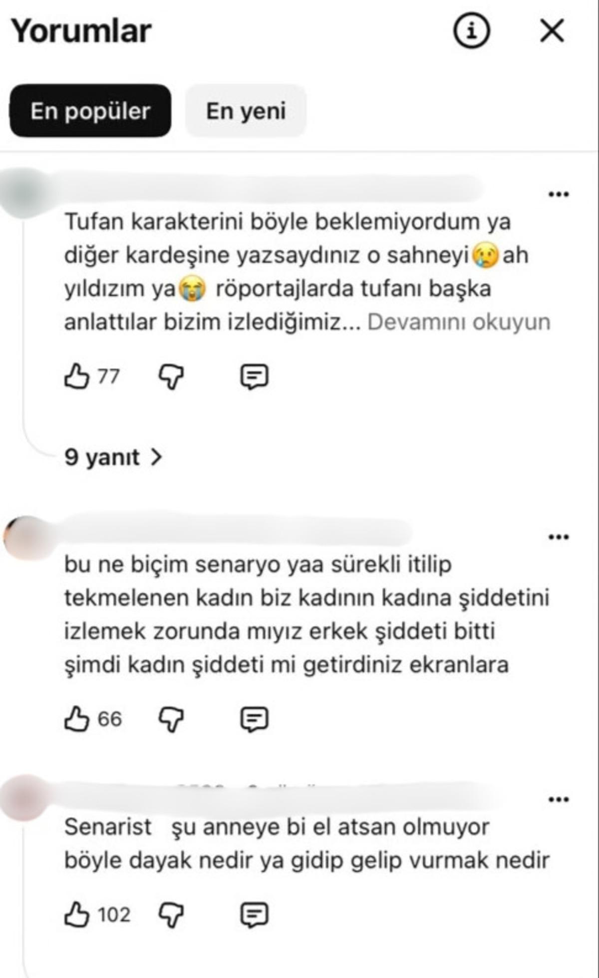 Haysiyet’te o sahneler tepki çekti: İzleyiciden senaryoya eleştiri 2