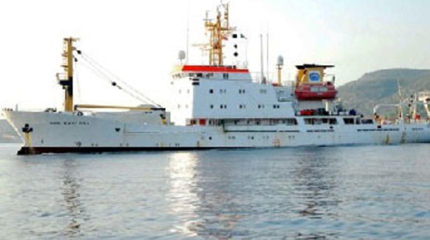 Alanya a&ccedil;ıklarında sır gemi