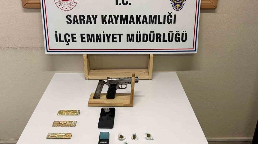 Tekirdağ&rsquo;da uyuşturucu operasyonu