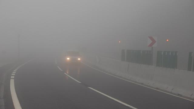 Bolu Dağı geçişinde yoğun sis 🌫️