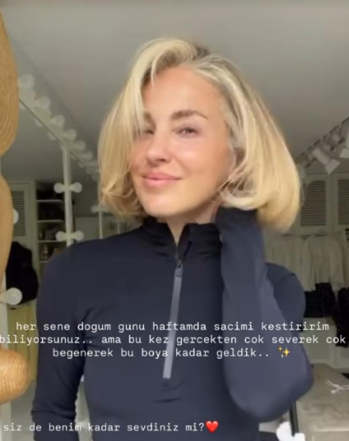 Burcu Esmersoy saçlarını kısacık kestirdi! Yeni imajı tam not aldı 2