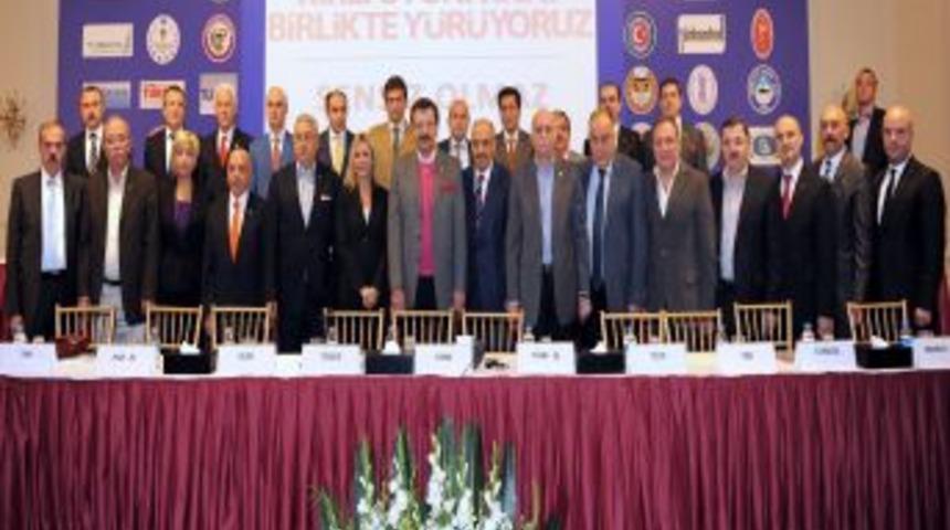 TOBB Başkanı Hisarcıklıoğlu: Ter&ouml;r&uuml;n hedefi birlik ve b&uuml;t&uuml;nl&uuml;ğ&uuml;m&uuml;z