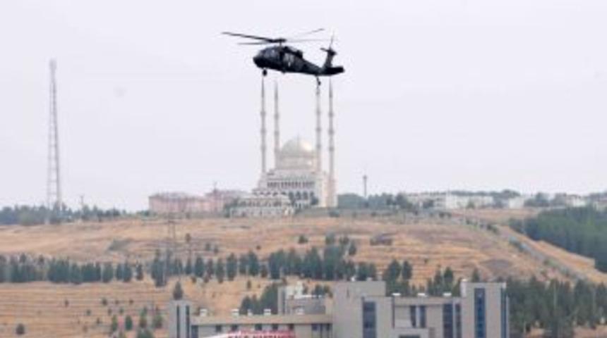 Diyarbakır&rsquo;da hava destekli esrar operasyonu