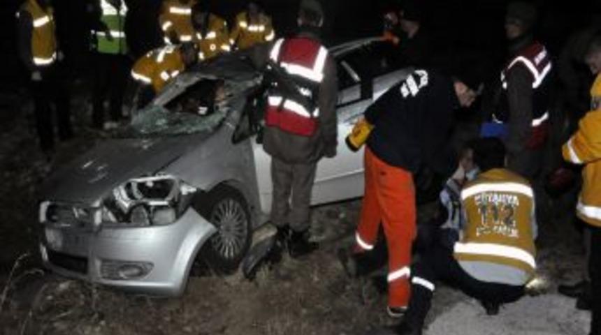 Kütahya'da trafik kazası: 5 yaralı