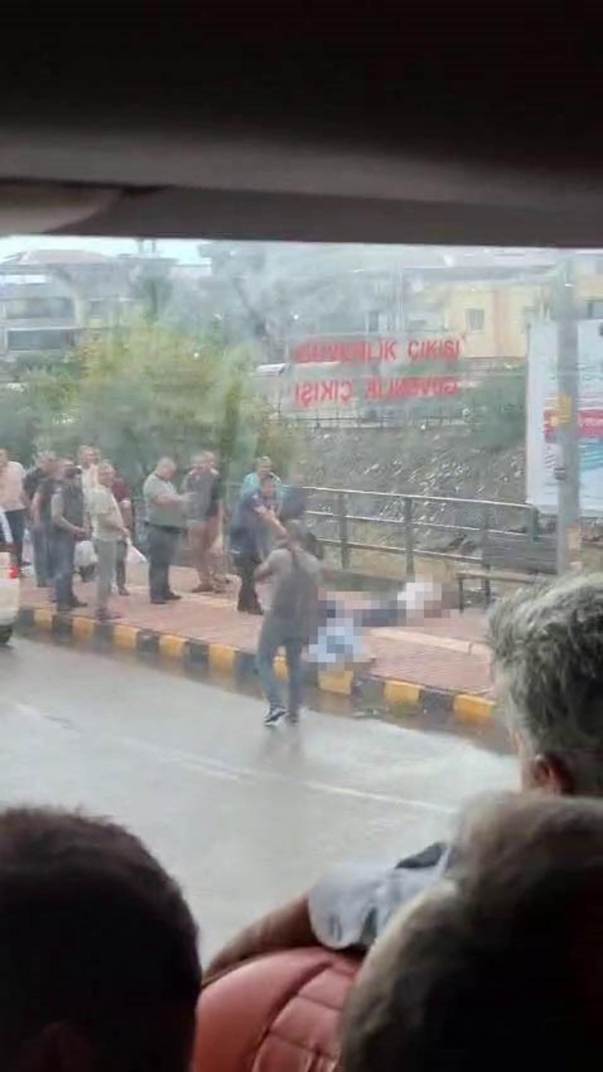 Hatay da korkunç cinayet! Saniye saniye kamerada 1