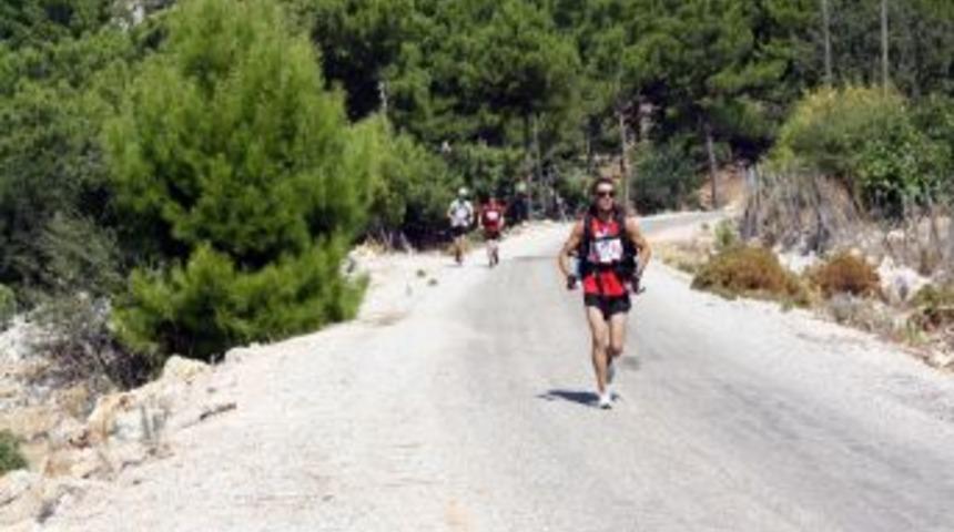 Likya Yolu Ultra Maratonu devam ediyor