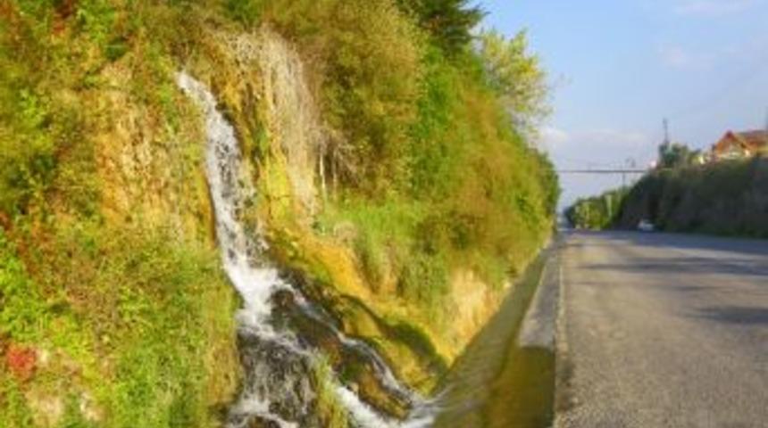 Şifalı suyla ara&ccedil; yıkıyorlar