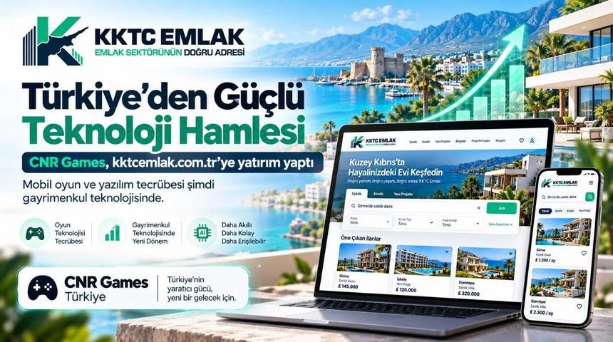Kuzey Kıbrıs emlak sekt&ouml;r&uuml;nde dijital d&ouml;n&uuml;ş&uuml;m: kktcemlak.com.tr yeni nesil altyapısıyla &ouml;ne &ccedil;ıkıyor