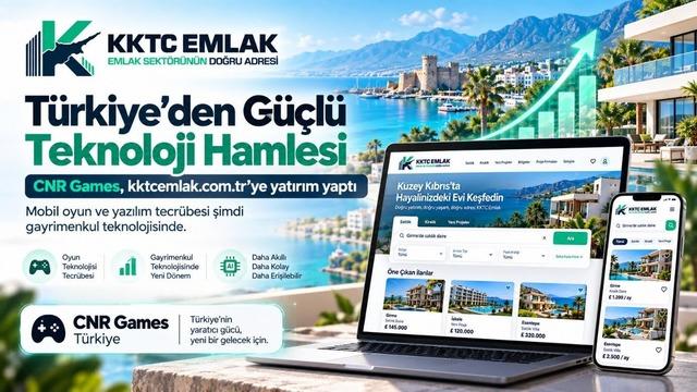 Kuzey Kıbrıs emlak sektöründe dijital dönüşüm: kktcemlak.com.tr yeni nesil altyapısıyla öne çıkıyor