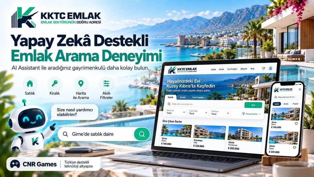 Kuzey Kıbrıs emlak sektöründe dijital dönüşüm: kktcemlak.com.tr yeni nesil altyapısıyla öne çıkıyor 1