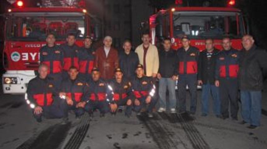 Kayseri’den deprem bölgesine arama kurtarma aracı ile personel desteği