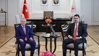 Fenerbahçe Başkanı Aziz Yıldırım'dan Bakan Kurum'a önemli ziyaret