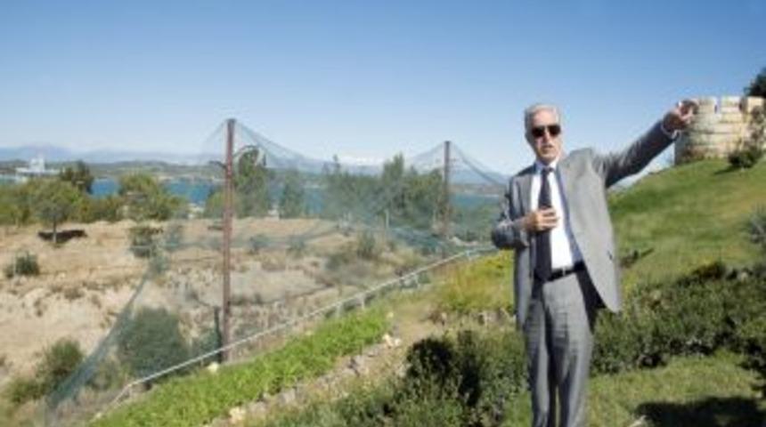 Aldırmaz peyzaj uygulamalarını denetledi