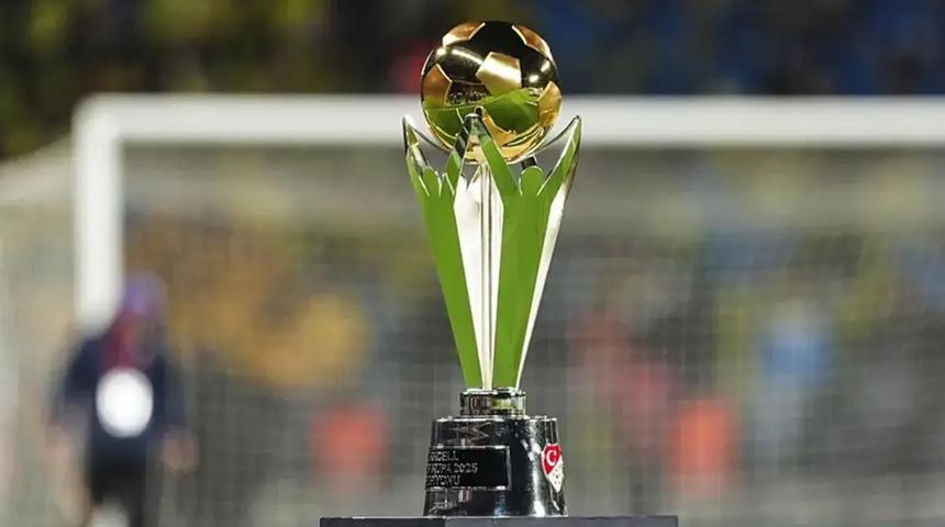 TFF duyurdu! S&uuml;per Kupa finalinin tarihi belli oldu
