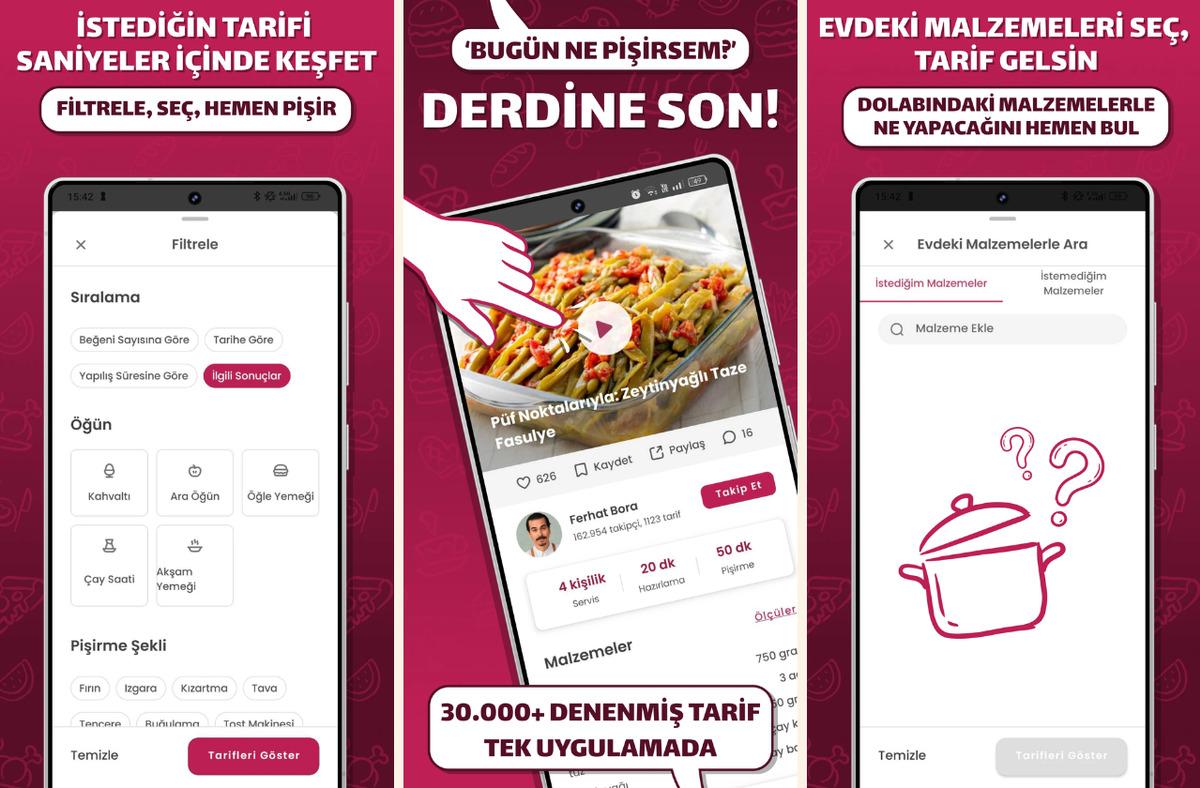 Yemek.com Keşfet: Kaydır, izle, pişir! Kısa tarif videoları artık tek bir yerde 2