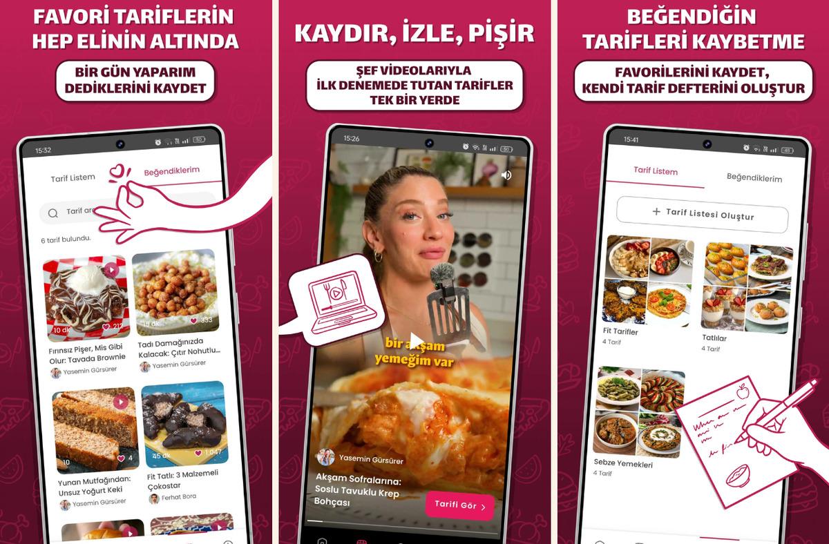 Yemek.com Keşfet: Kaydır, izle, pişir! Kısa tarif videoları artık tek bir yerde 1