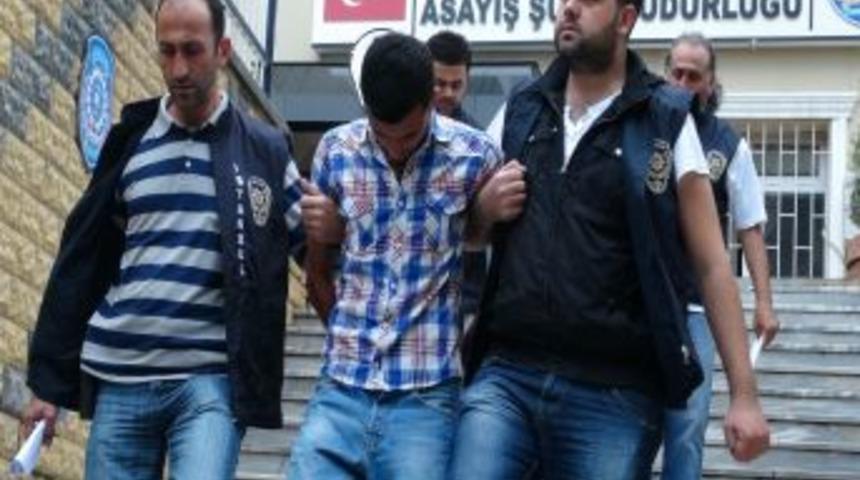 Hırsızlar 15 saniyede sigara reyonunu boşalttı