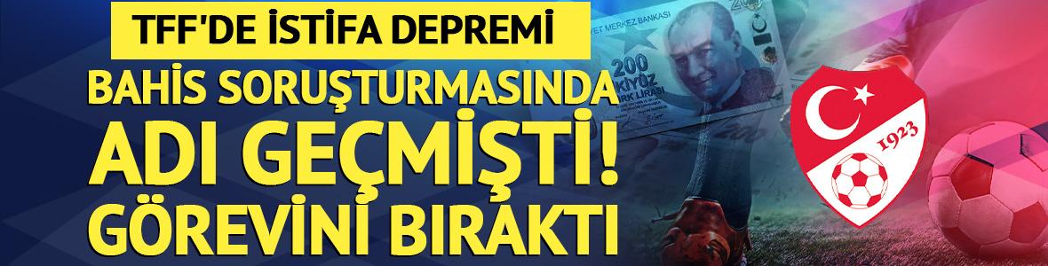  Bahis soruşturmasında adı ge&ccedil;en Ural Ak&uuml;z&uuml;m TFF'den istifa etti!