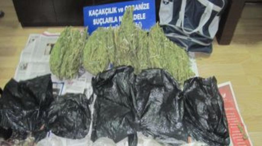 Antalya'da uyuşturucu operasyonu: 2 kişi g&ouml;zaltına alındı