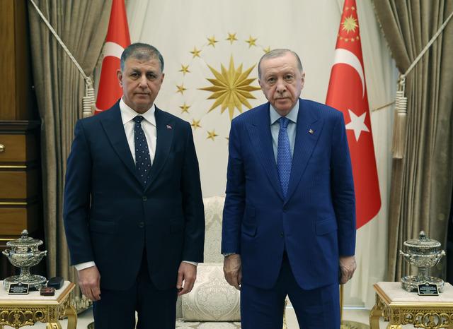 Cumhurbaşkanı Erdoğan, Cemil Tugay'ı kabul etti