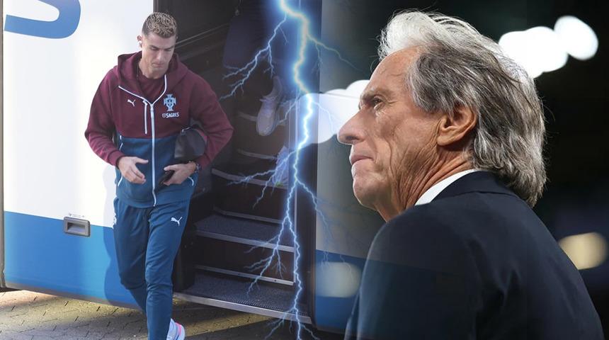 Portekiz'de Cristiano Ronaldo krizi! Jorge Jesus'un s&ouml;zleri sonrası kampı terk etti