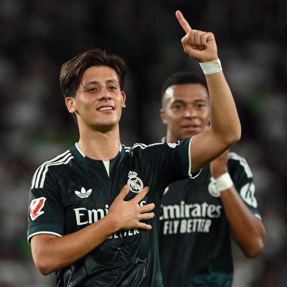 Real Madrid de Arda Güler yine başardı! Büyük gurur 1