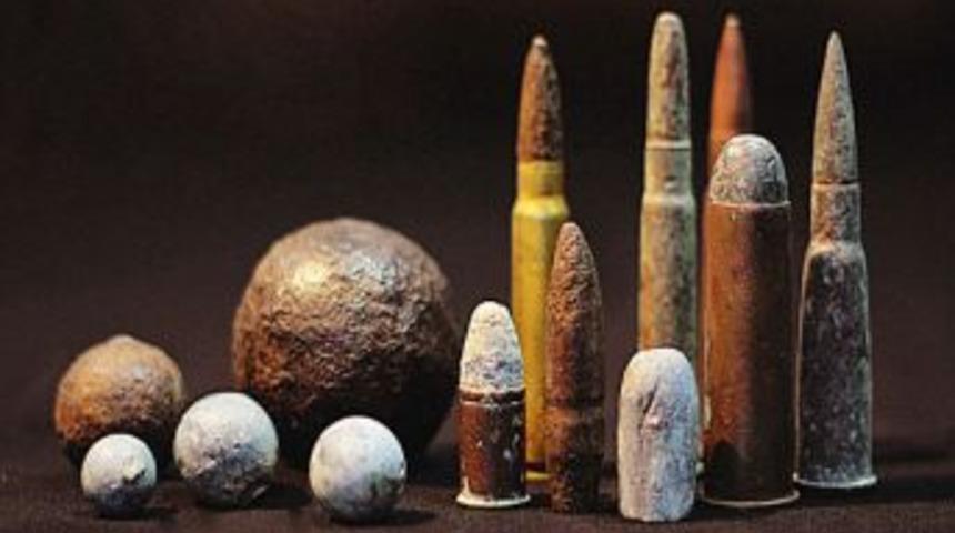 &Ccedil;anakkale savaş malzemeleri Airport Outlet Center'de sergilenecek