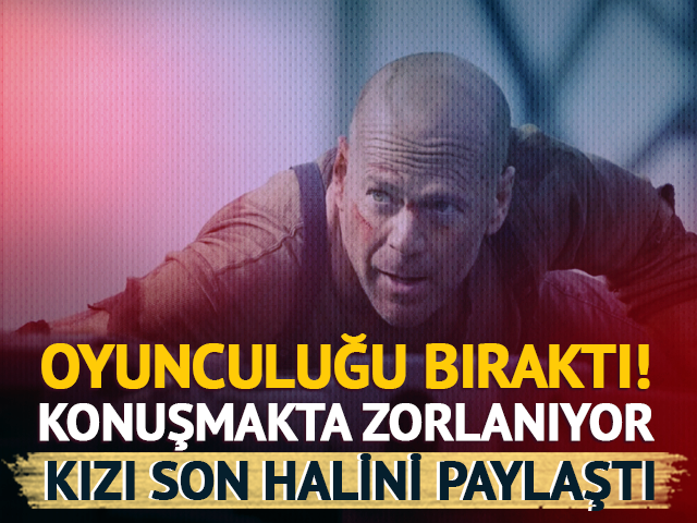 Konuşmakta zorlanıyordu! Kızı son halini paylaştı