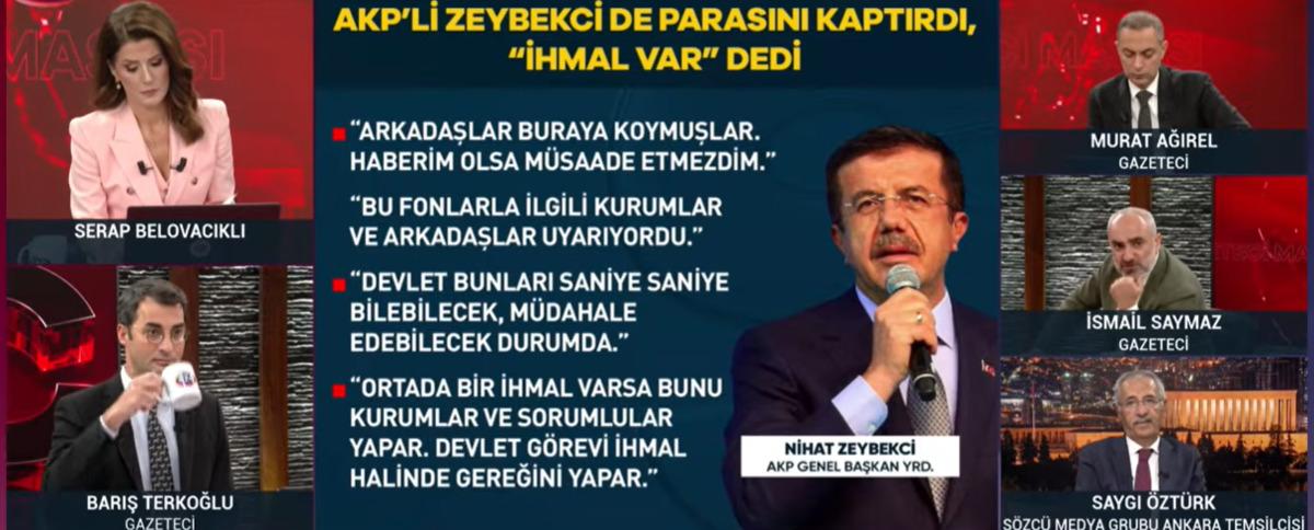 Nihat Zeybekci nin fonda ne kadar parası kaldı?  2