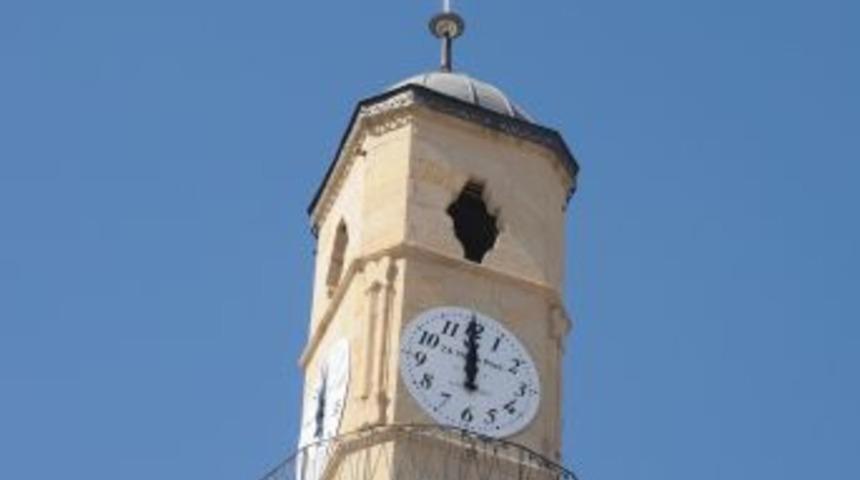 &Ccedil;orum Saat Kulesi'nde 117 yıl sonra restorasyon